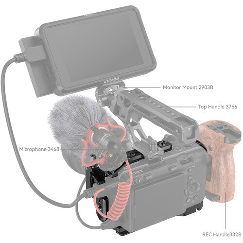 SmallRig Camera Cage for Sony FX30 and FX3 SmallRig Camera Cage for Sony FX30 and FX3